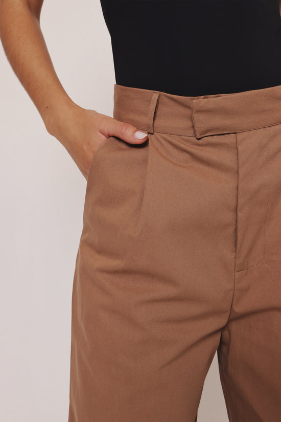 Calça Sarja Caramelo