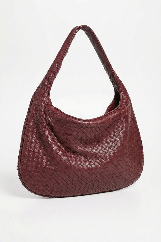 Bolsa Trançada Vinho