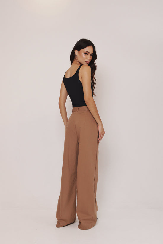 Calça Sarja Caramelo