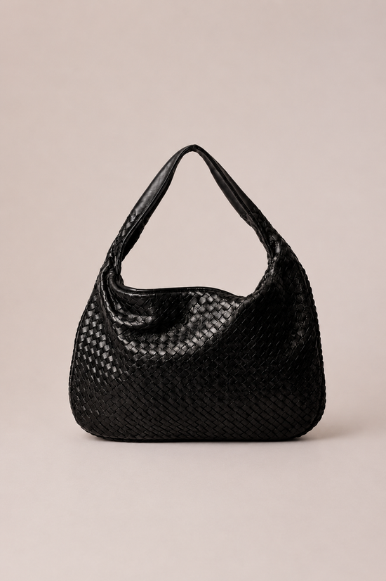Bolsa Trançada Preta
